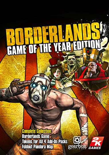 Borderlands Game of the Year Edition XBOX One CD Key