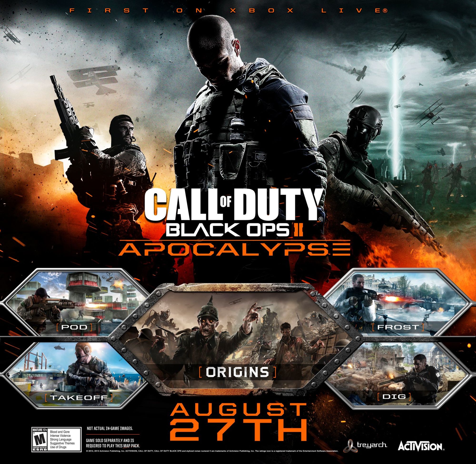Call of Duty: Black Ops II - Apocalypse DLC Steam CD Key