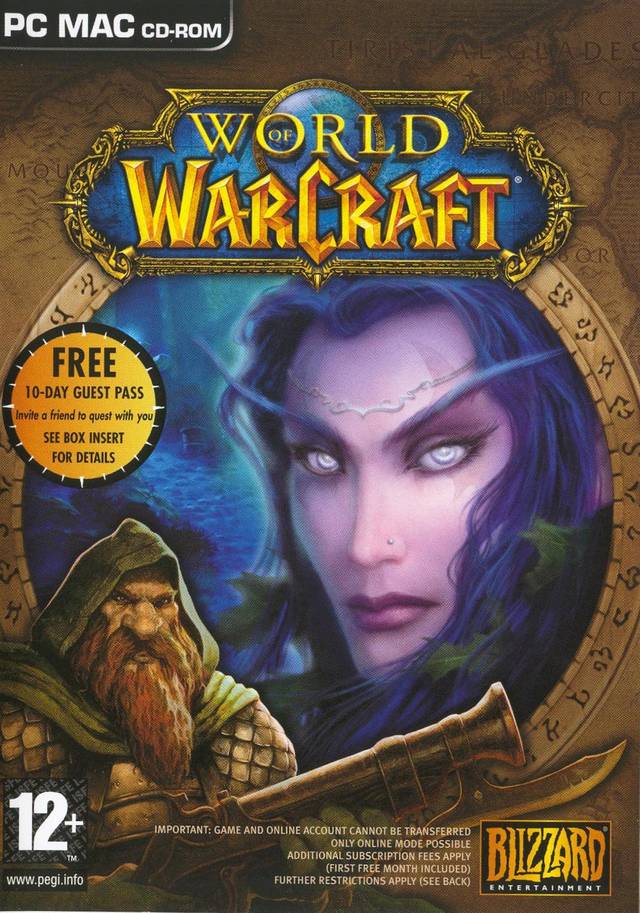 World of Warcraft 60 DAYS Pre-Paid Time Card EU